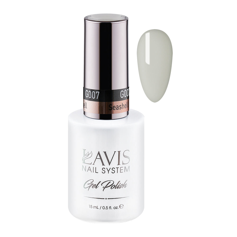 LAVIS 007 Seashell - Gel Polish 0.5oz