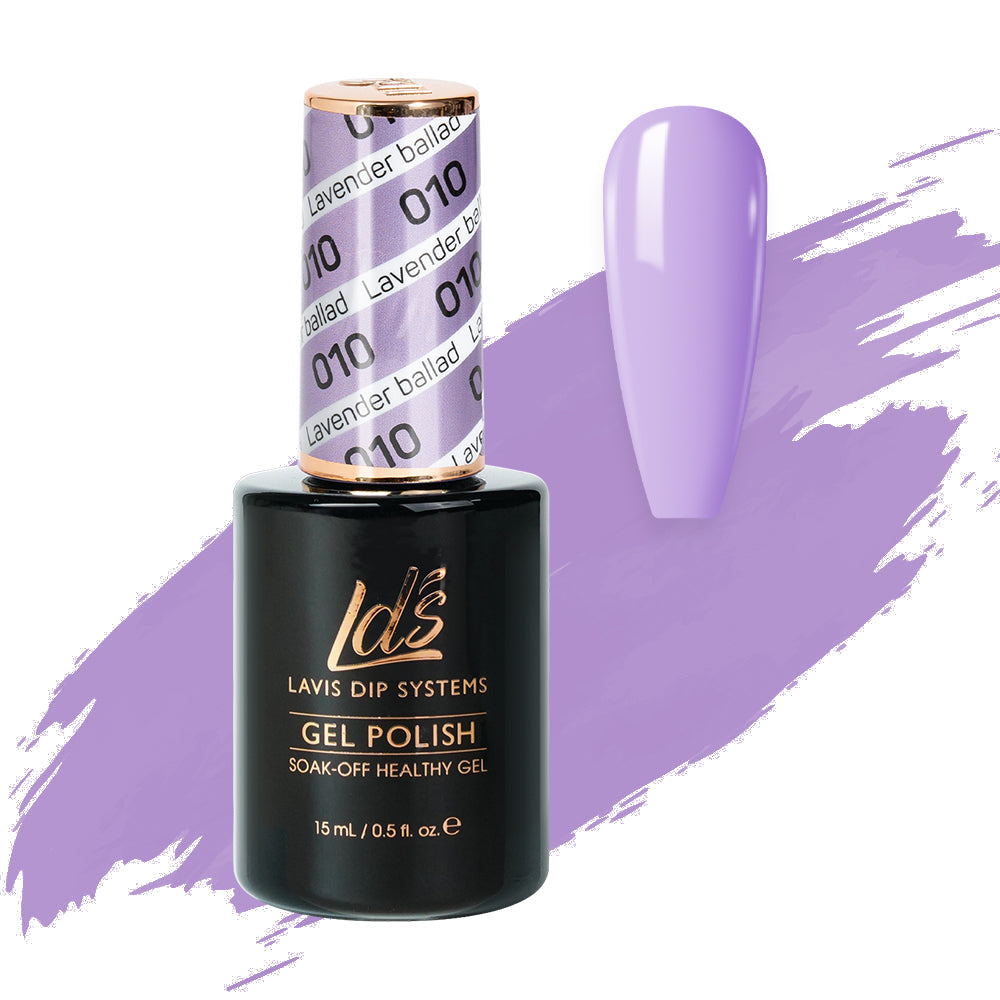 LDS 010 Lavender Ballad - LDS Gel Polish 0.5oz