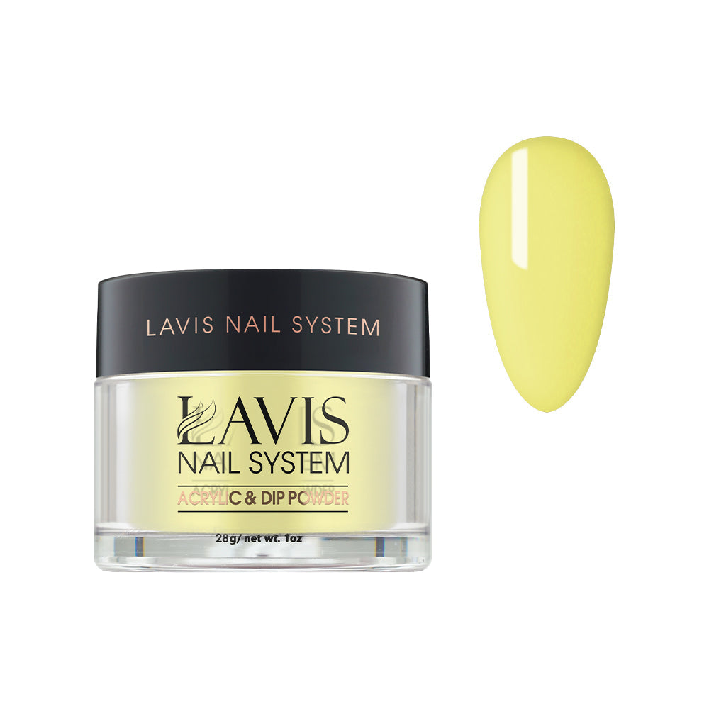 LAVIS 011 Banana Frappe - Acrylic & Dip Powder 1oz