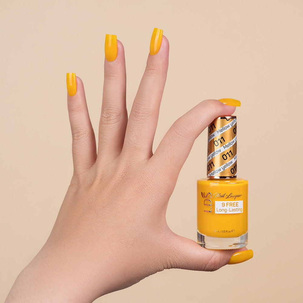 LDS 011 Mellow Yellow - LDS Gel Polish 0.5oz