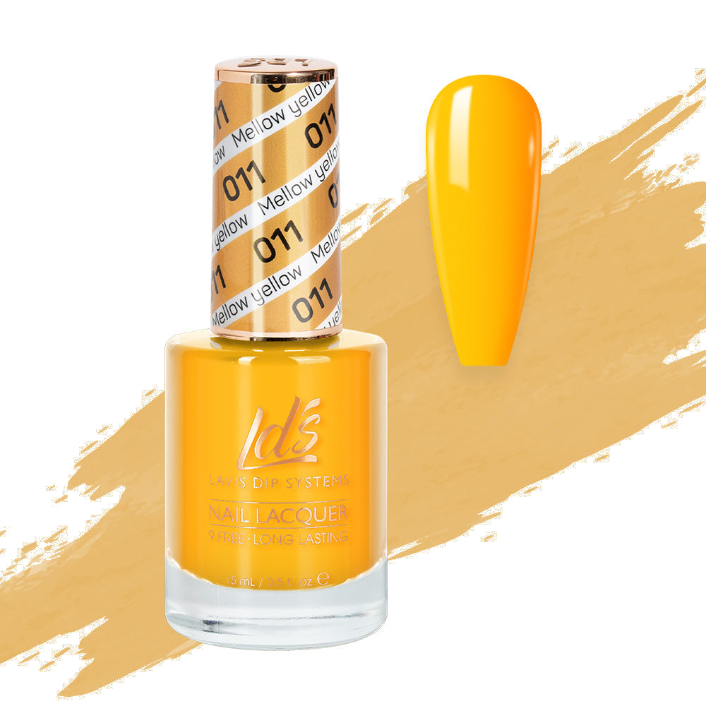 LDS 011 Mellow Yellow - LDS Healthy Nail Lacquer 0.5oz