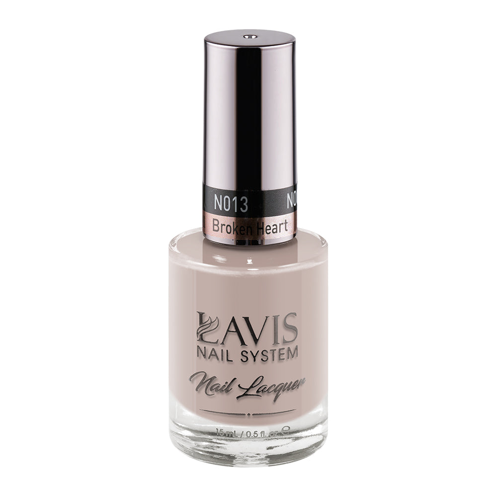  LAVIS 013 Broken Heart - Nail Lacquer 0.5 oz by LAVIS NAILS sold by DTK Nail Supply