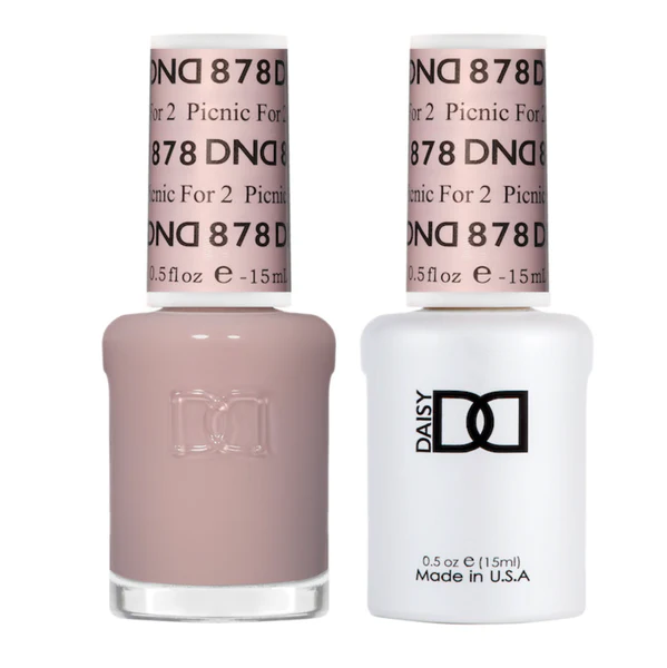 DND Gel Nail Polish Duo - 878 Picnic For 2 - DND Sheer Collection