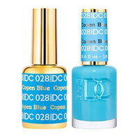DND DC Gel Nail Polish Duo - 126 Blue Colors - Beautiful Teal