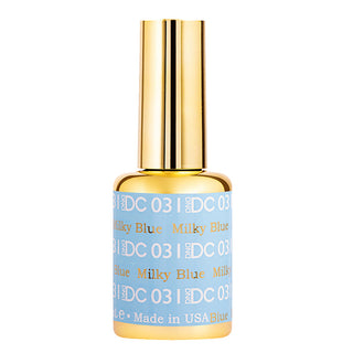 DND DC Gel Polish - 031 Milky Blue