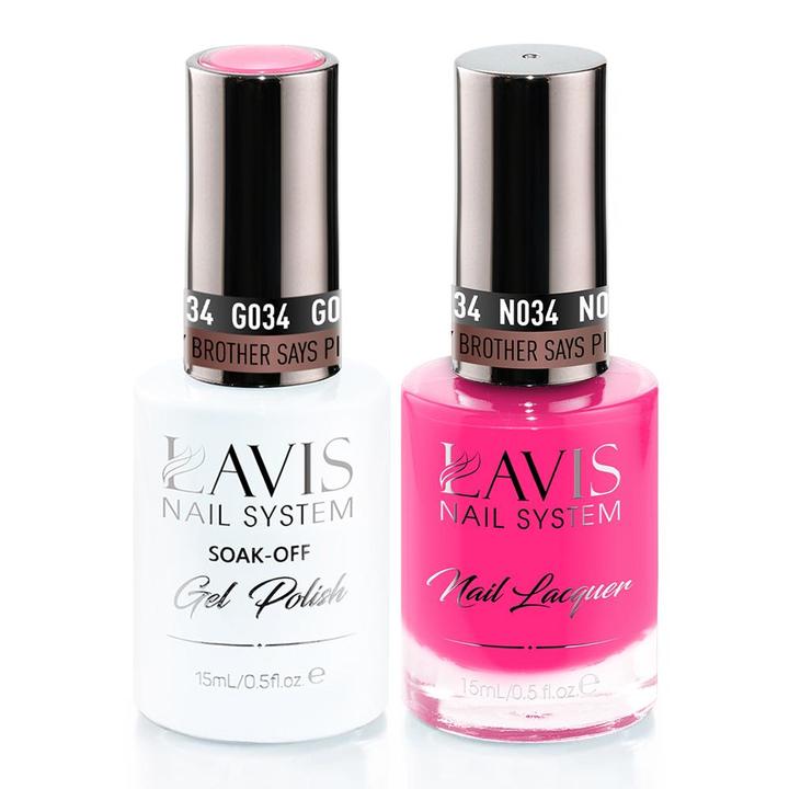 LAVIS Holiday Gift Bubdle: 4 Gel Polishes, 1 Base Gel, 1 Top Gel - 026 067 034 031