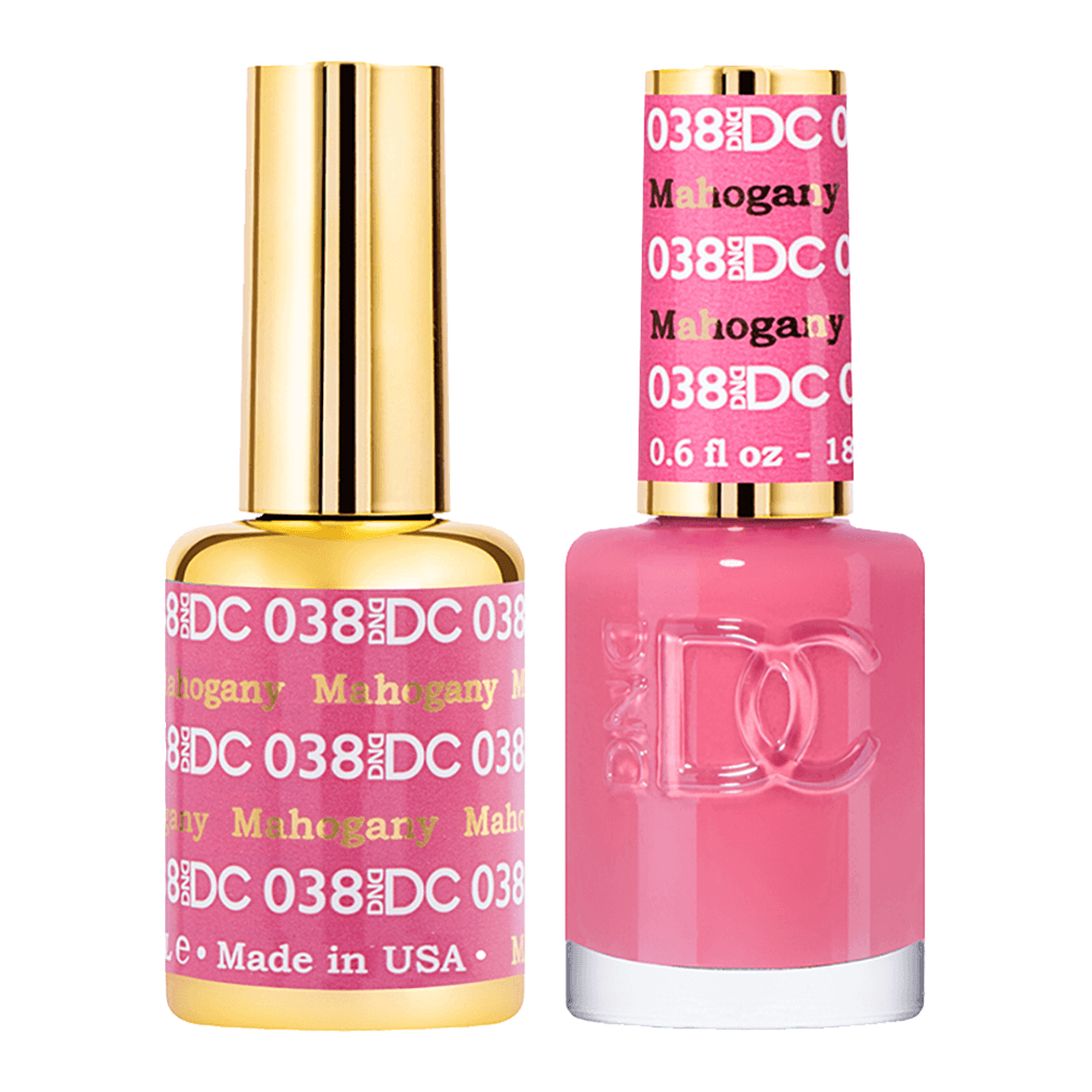 DND DC Holiday Gift Bubdle: 7 Gel Polishes, 1 Base Gel, 1 Top Gel - 056, 097, 088, 099, 038, 075, 101