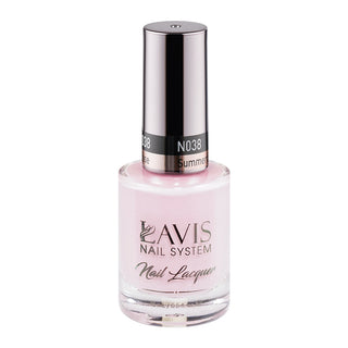  LAVIS 038 Summertime Rose - Nail Lacquer 0.5 oz by LAVIS NAILS sold by DTK Nail Supply