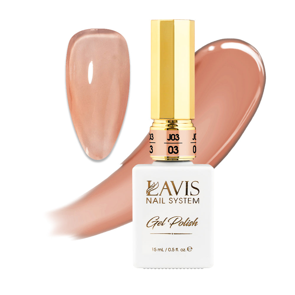 LAVIS J03 - 03 - Gel Polish 0.5oz - Bare With Me Collection