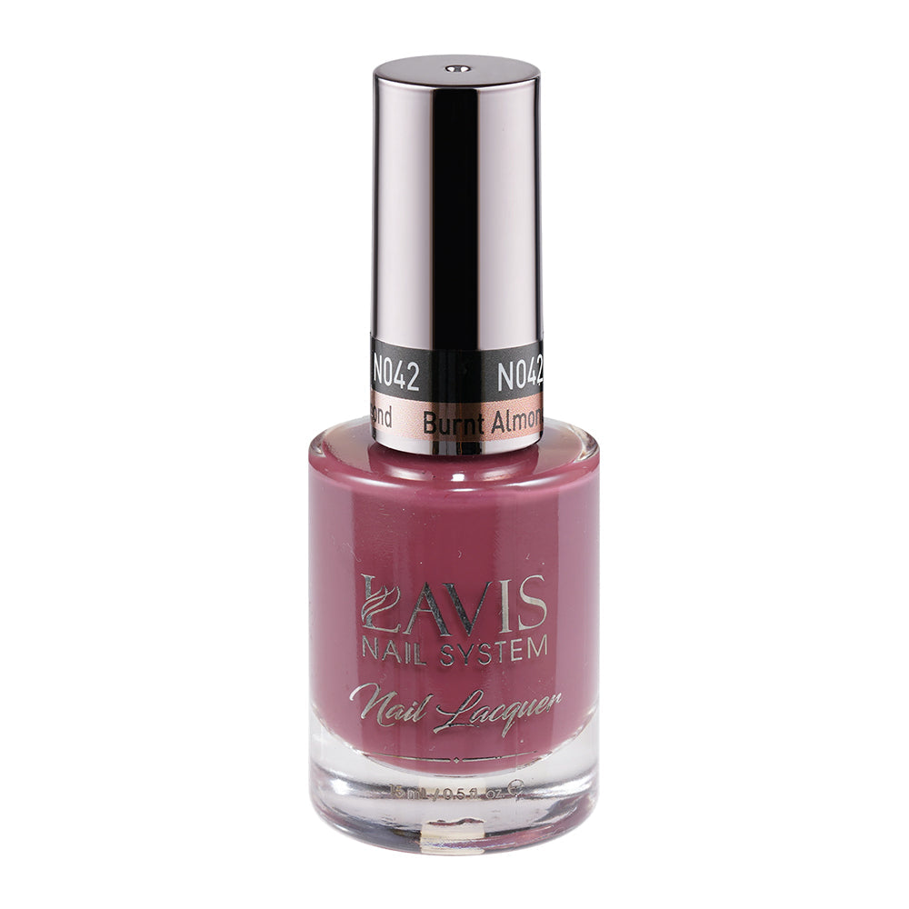  LAVIS 042 Burnt Almond - Nail Lacquer 0.5 oz by LAVIS NAILS sold by DTK Nail Supply