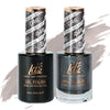 LDS 046 Smoke And Ashes - LDS Healthy Gel Polish & Matching Nail Lacquer Duo Set - 0.5oz