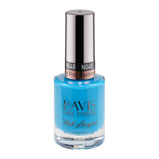 LAVIS 048 Dazzling Blue - Nail Lacquer 0.5 oz by LAVIS NAILS sold by DTK Nail Supply