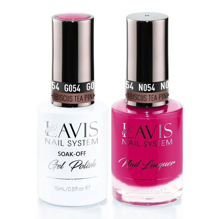 LAVIS Holiday Gift Bubdle: 4 Gel Polishes, 1 Base Gel, 1 Top Gel - 054 094 095 083