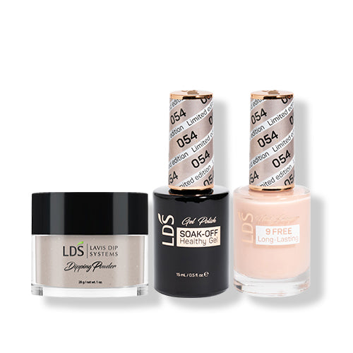 LDS 3 in 1 - 054 Limited Editon - Dip (1oz), Gel & Lacquer Matching