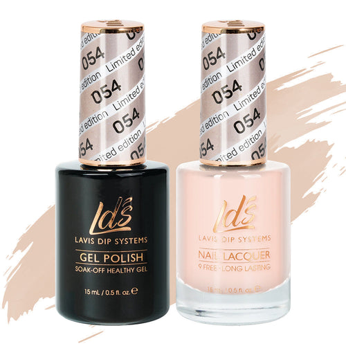 LDS 054 Limited Editon - LDS Healthy Gel Polish & Matching Nail Lacquer Duo Set - 0.5oz