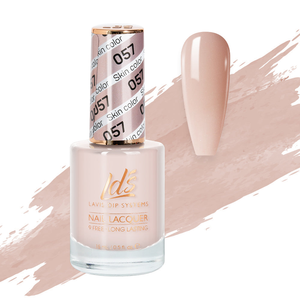 LDS 057 Skin Color - LDS Healthy Nail Lacquer 0.5oz