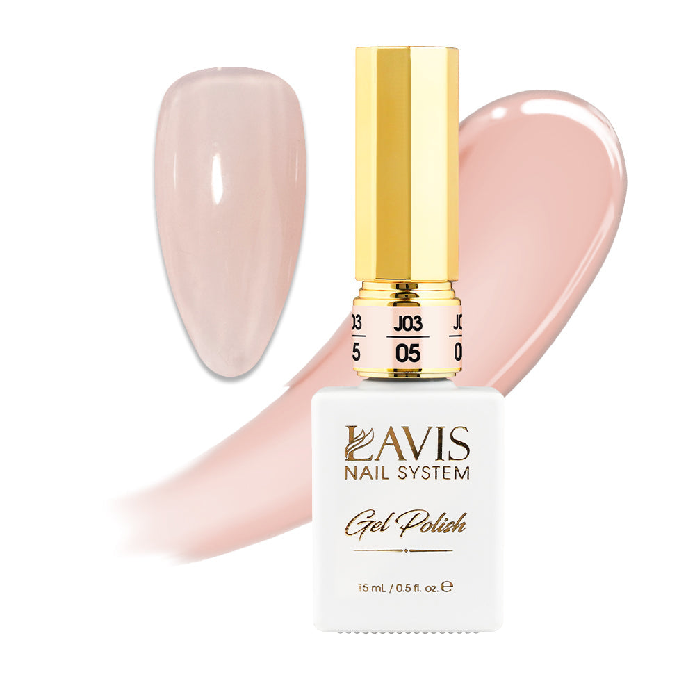 LAVIS J03 - 05 - Gel Polish 0.5oz - Bare With Me Collection