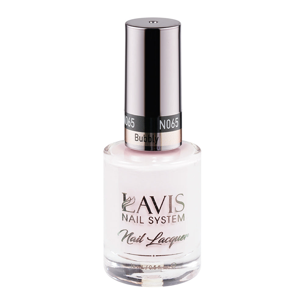  LAVIS 065 Bubbly - Nail Lacquer 0.5 oz by LAVIS NAILS sold by DTK Nail Supply
