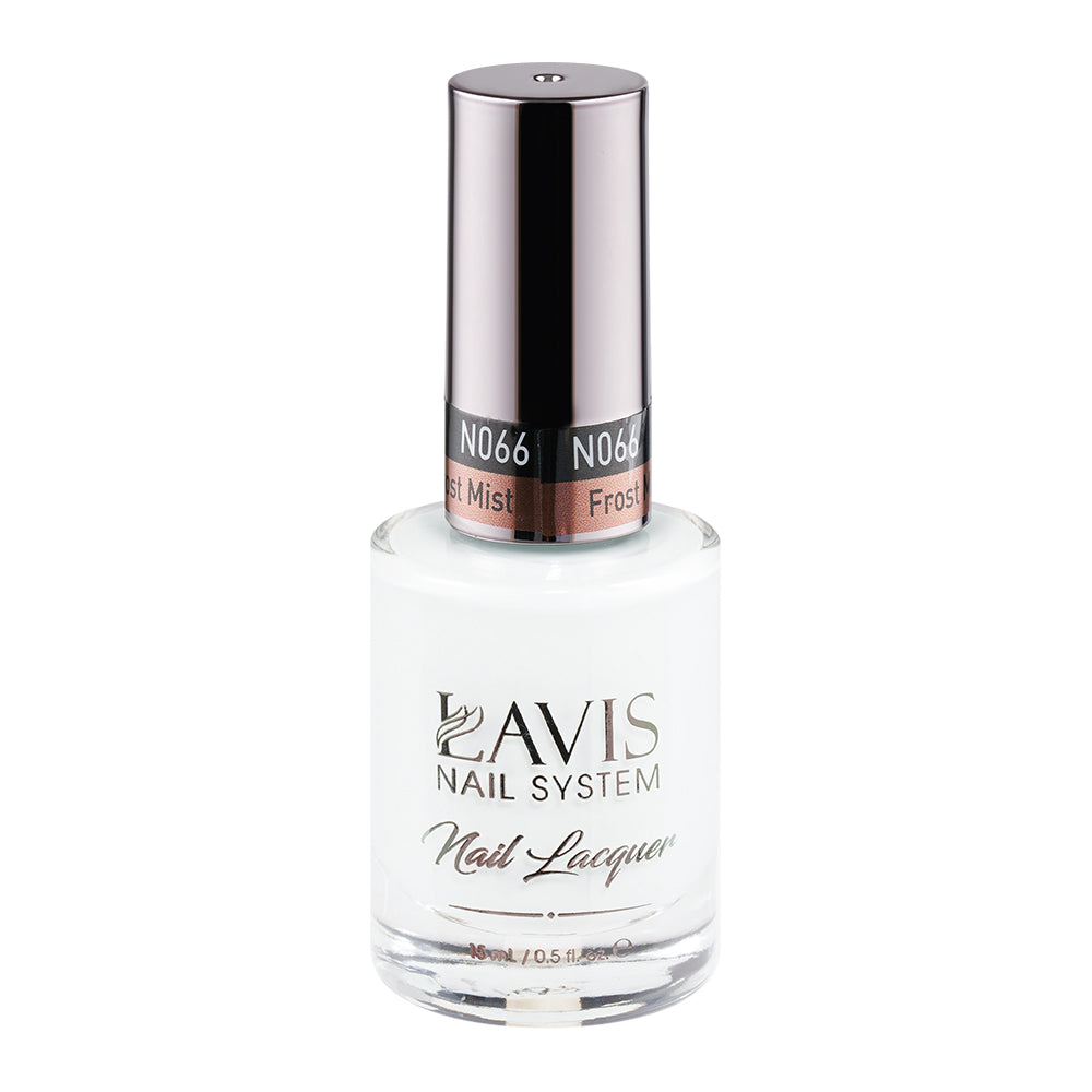  LAVIS 066 Frost Mist - Nail Lacquer 0.5 oz by LAVIS NAILS sold by DTK Nail Supply