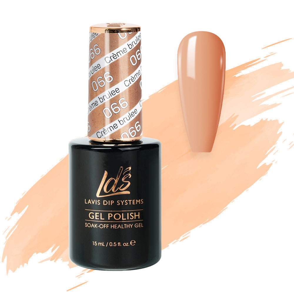 LDS 066 Crème Brulee - LDS Gel Polish 0.5oz