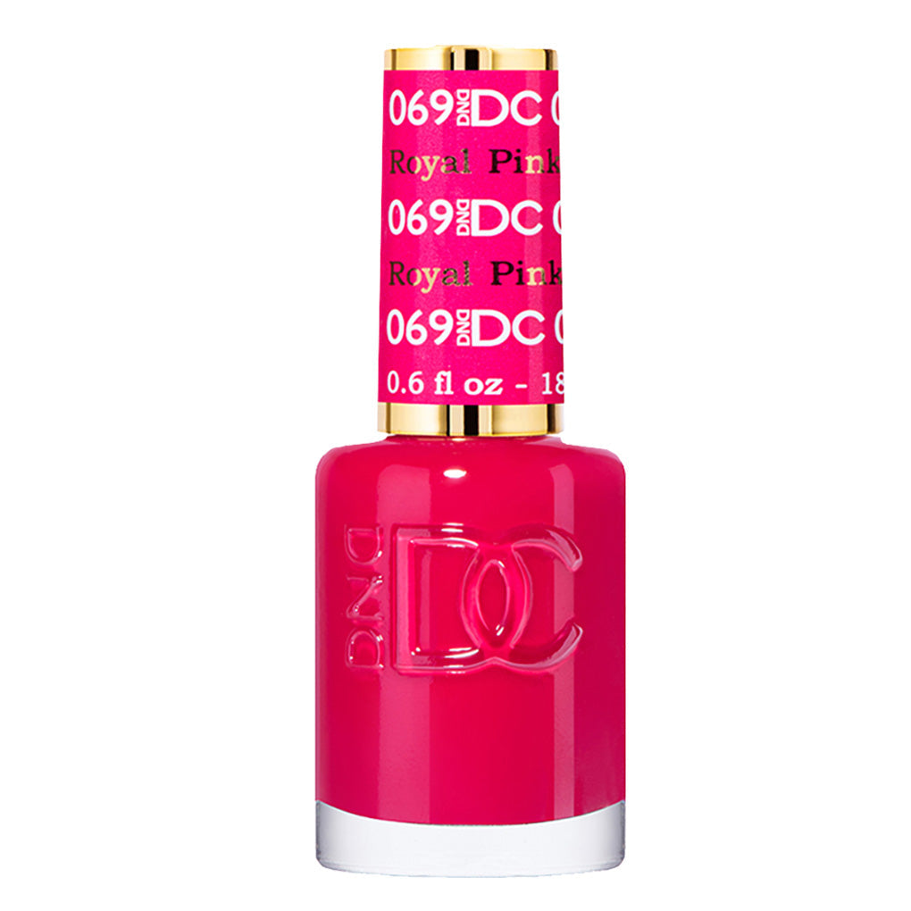 DND DC Nail Lacquer - 069 Pink Colors - Royal Pink