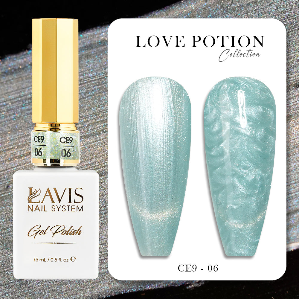 LAVIS Cat Eye CE9 - 06 - Gel Polish 0.5 oz -  LAVIS LOVE POTION COLLECTION