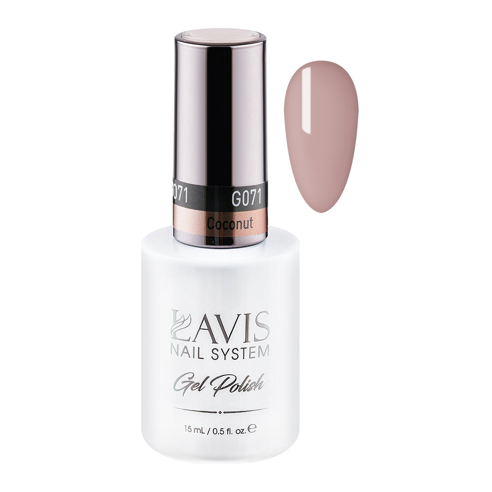 LAVIS 071 Coconut - Gel Polish 0.5oz