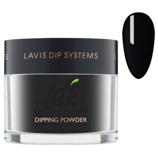 LDS Dipping Powder Nail - 074 Black List - 1.5oz
