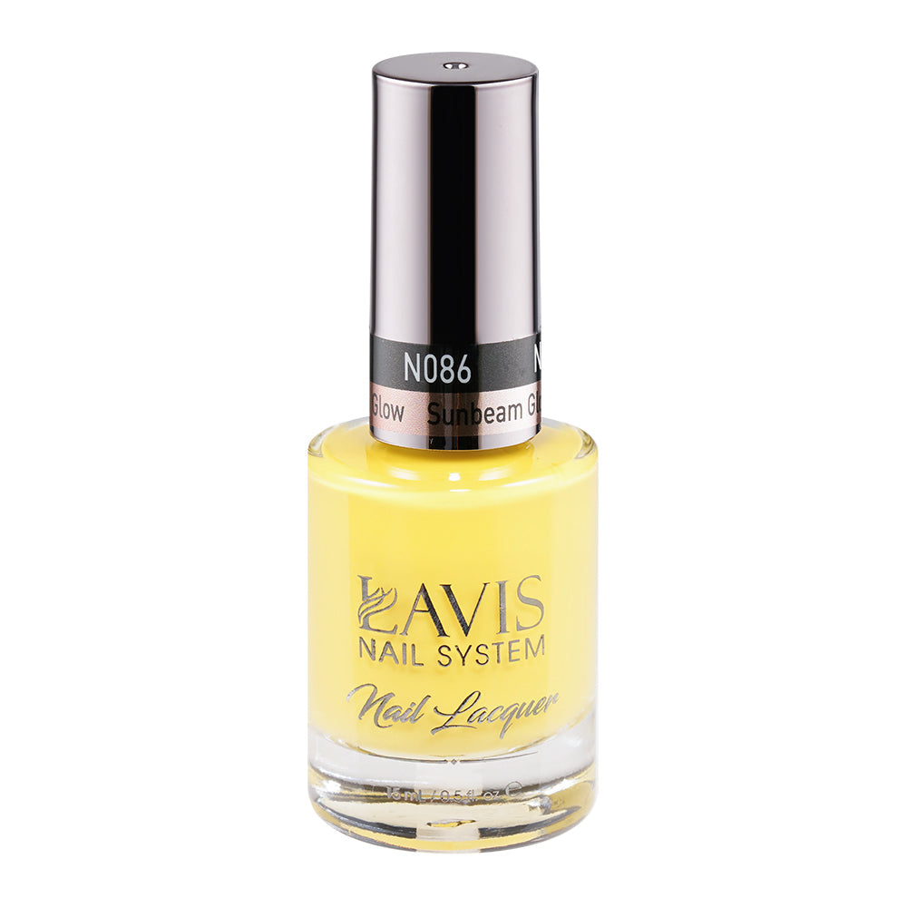  LAVIS 086 Sunbeam Glow - Nail Lacquer 0.5 oz by LAVIS NAILS sold by DTK Nail Supply