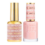 DND DC Gel Nail Polish Duo - 089 Neutral Colors - Yellow Maple