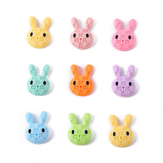 #465-472 2PCS G Bunny Charm