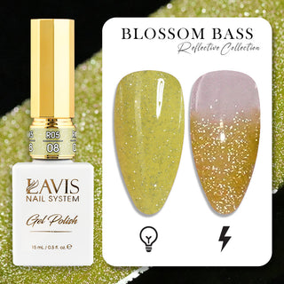 LAVIS Reflective R05 - Set 48 Colors - Gel Polish 0.5 oz