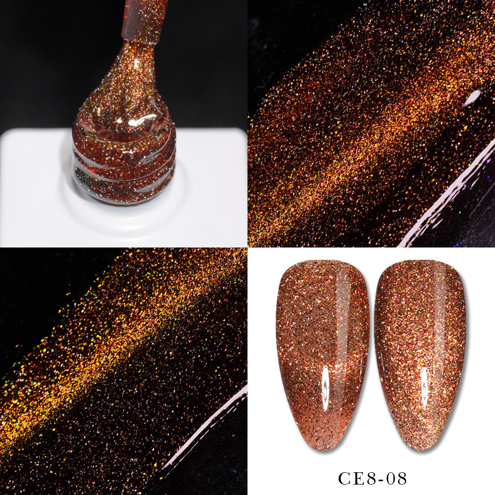 LAVIS Cat Eyes CE8 - 08 - Gel Polish 0.5 oz - Lavis Hidden Treasures Collection