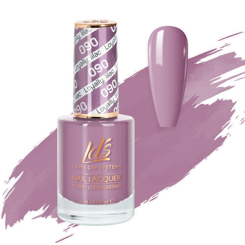 LDS 090 Loyally, Lilac - LDS Healthy Nail Lacquer 0.5oz