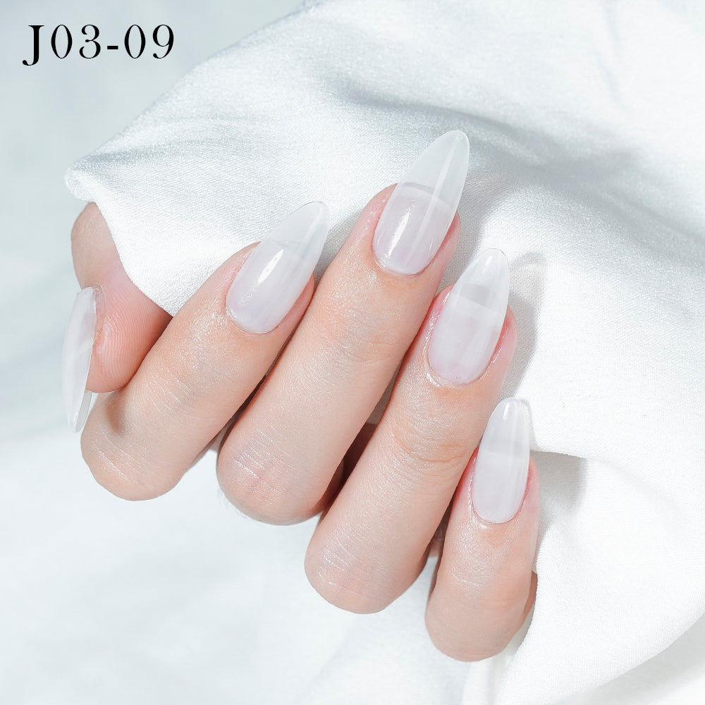 Jelly Gel Polish Colors - Lavis J03-09 - Bare With Me Collection