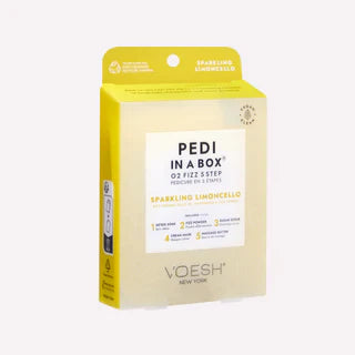 Voesh Pedi In a Box O2 Fizz 5 Step - Sparkling  Limoncello (PCS)
