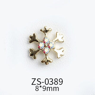  Retro Nail Charms ZS0389 - Gold by Nail charm sold by DTK Nail Supply