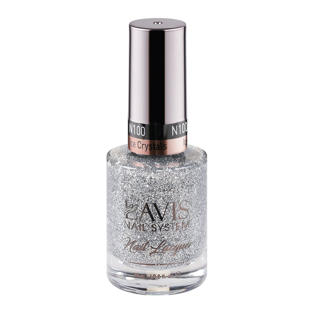  LAVIS 100 Ice Crystals - Nail Lacquer 0.5 oz by LAVIS NAILS sold by DTK Nail Supply