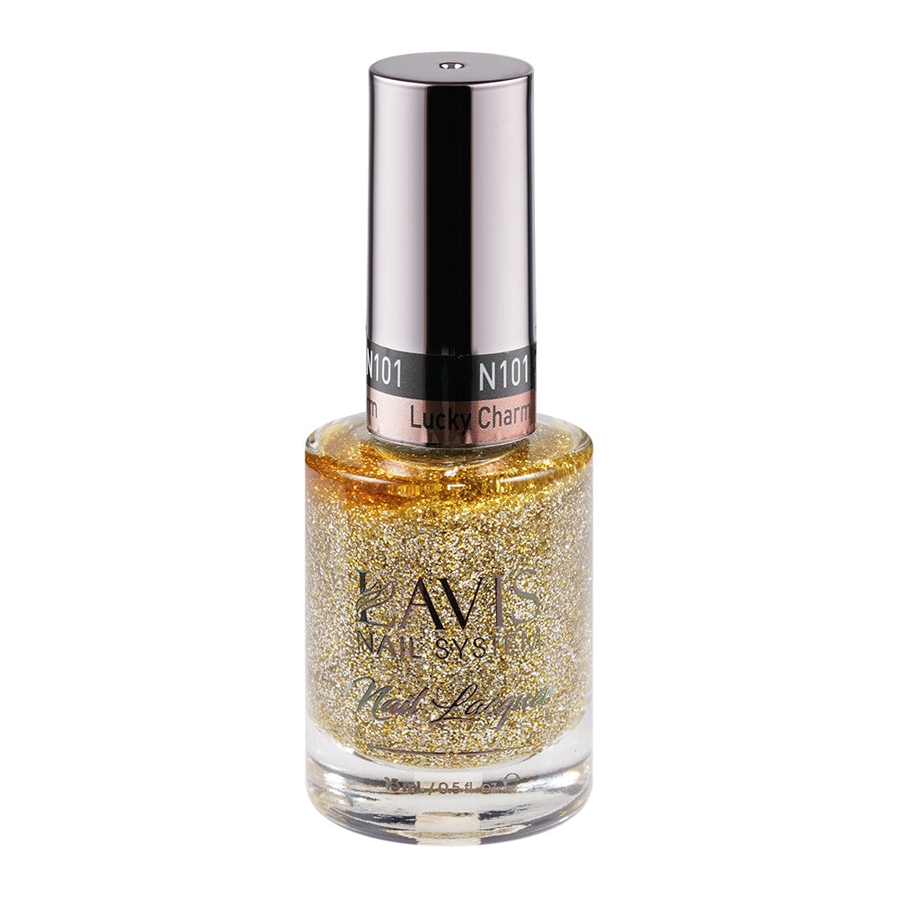  LAVIS 101 Lucky Charm - Nail Lacquer 0.5 oz by LAVIS NAILS sold by DTK Nail Supply