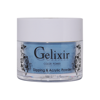  Gelixir Acrylic & Powder Dip Nails 101 Sea Night - Glitter Blue Colors by Gelixir sold by DTK Nail Supply