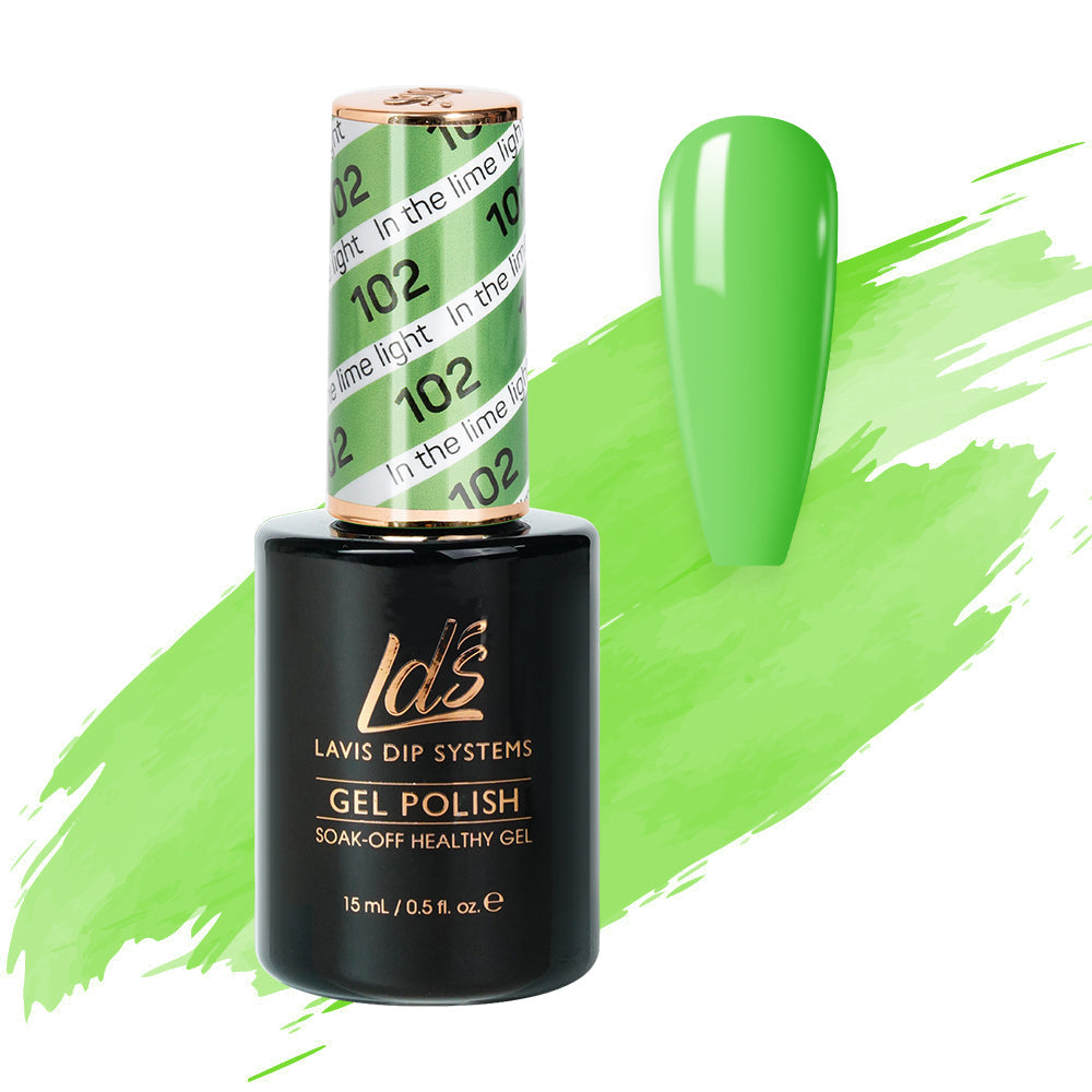 LDS 102 In The Lime Light - LDS Gel Polish 0.5oz