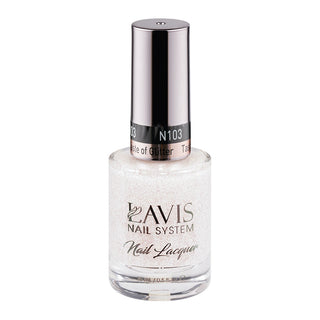  LAVIS 103 Taste of Glitter - Nail Lacquer 0.5 oz by LAVIS NAILS sold by DTK Nail Supply