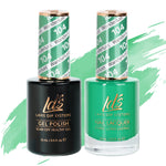 LDS 104 Wanderlust - LDS Healthy Gel Polish & Matching Nail Lacquer Duo Set - 0.5oz