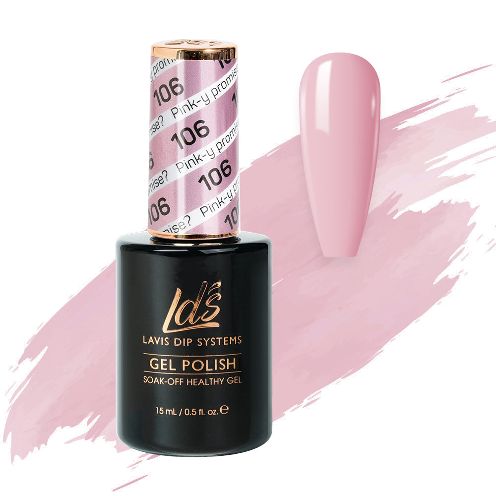 LDS 106 Pink-Y Promise? - LDS Gel Polish 0.5oz