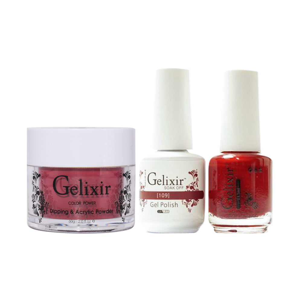Gelixir 3 in 1 - 109 - Acrylic & Dip Powder, Gel & Lacquer