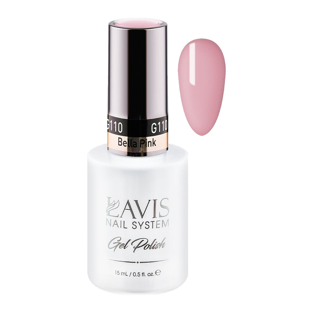 LAVIS 110 Bella Pink - Gel Polish 0.5oz