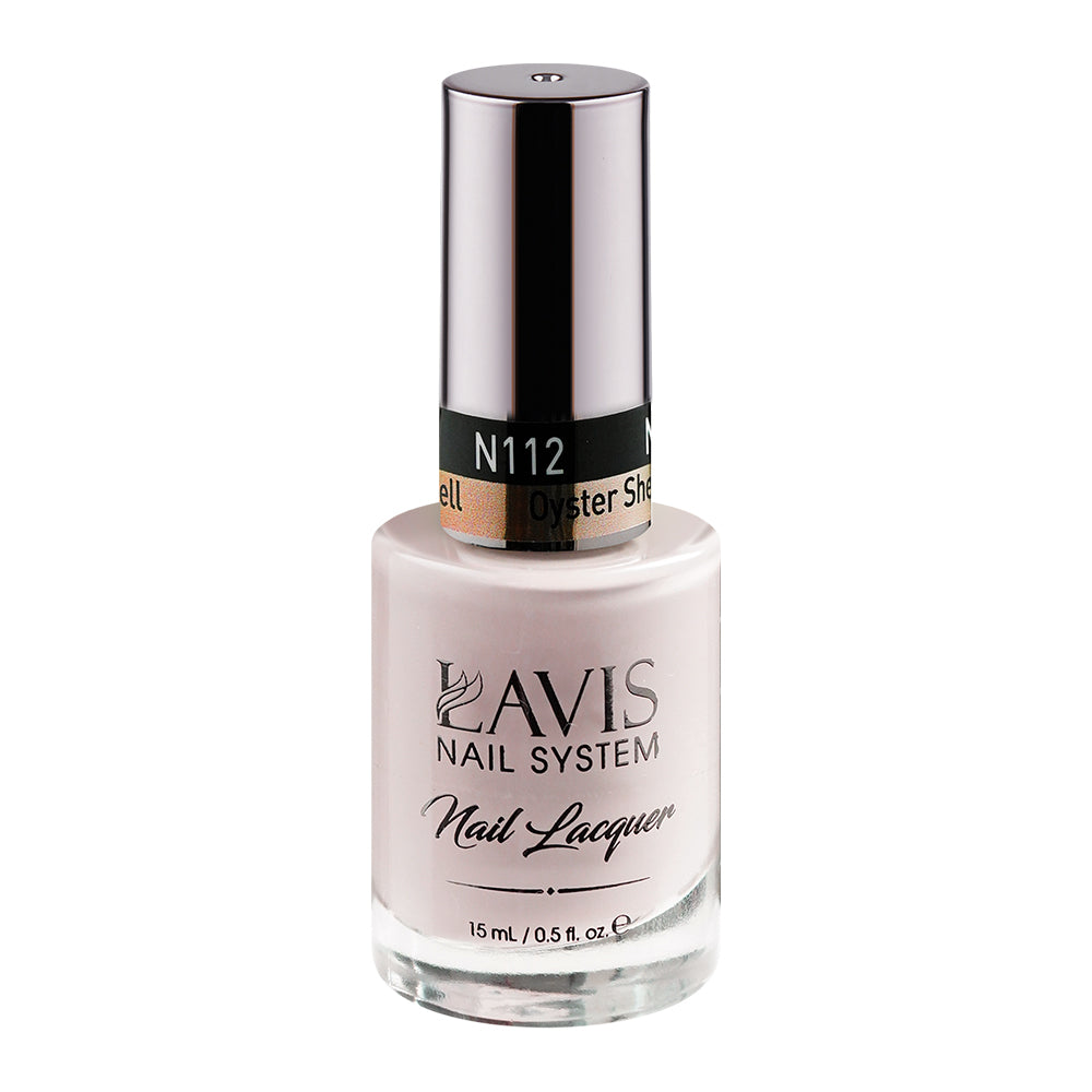LAVIS 112 Oyster Shell - Nail Lacquer 0.5 oz