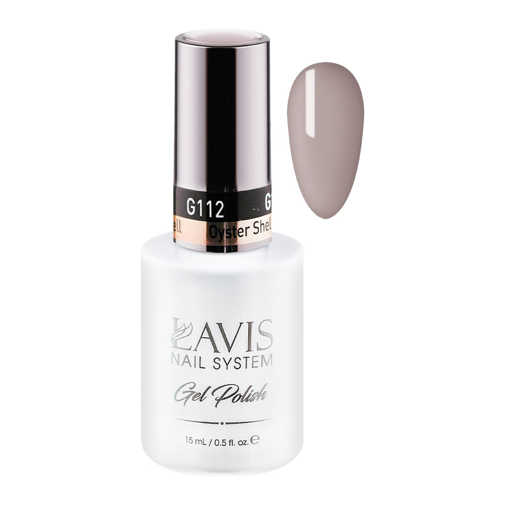 LAVIS 112 Oyster Shell - Gel Polish 0.5oz