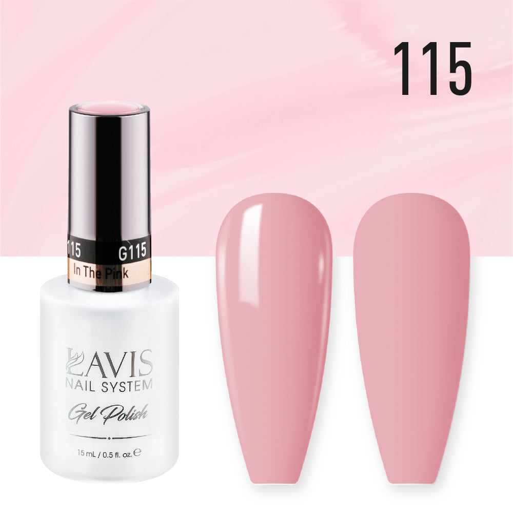 LAVIS 115 In The Pink - Gel Polish 0.5oz