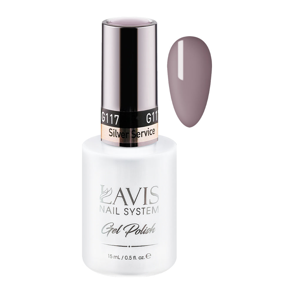 LAVIS 117 Silver Service - Gel Polish 0.5oz